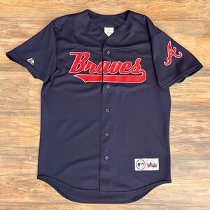 Vintage Atlanta Braves Majestic MLB Jersey Medium